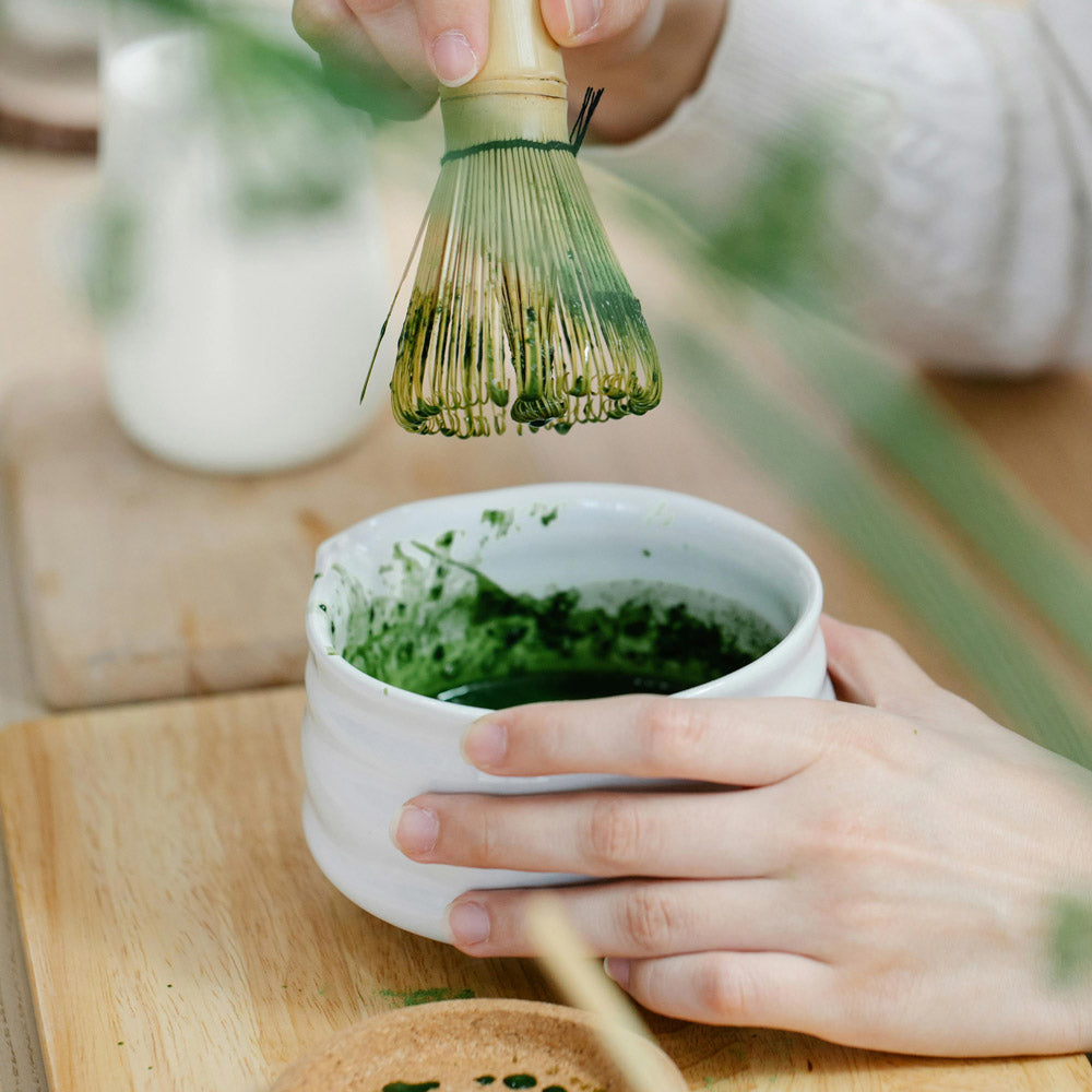 Matcha tea whisk set